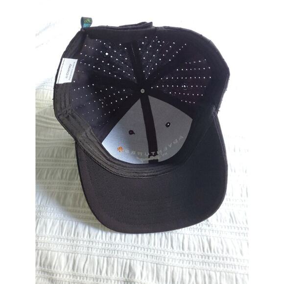 Adventures By Disney Black Baseball Cap Hat Adjustable New - Picture 3 of 6
